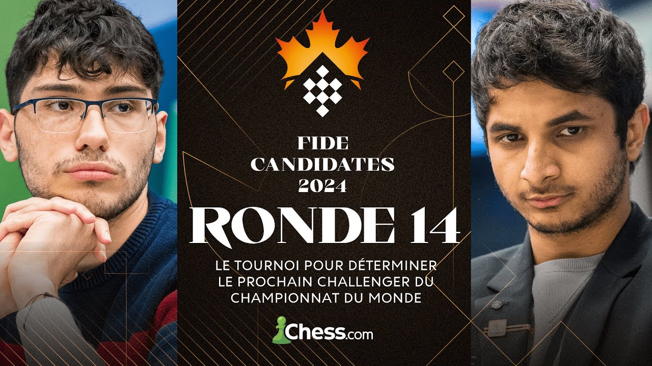 Candidats 2024 | Ronde 14 : Gukesh en passe les Candidats ! avec Blitzstream, Fab et Mazetovic