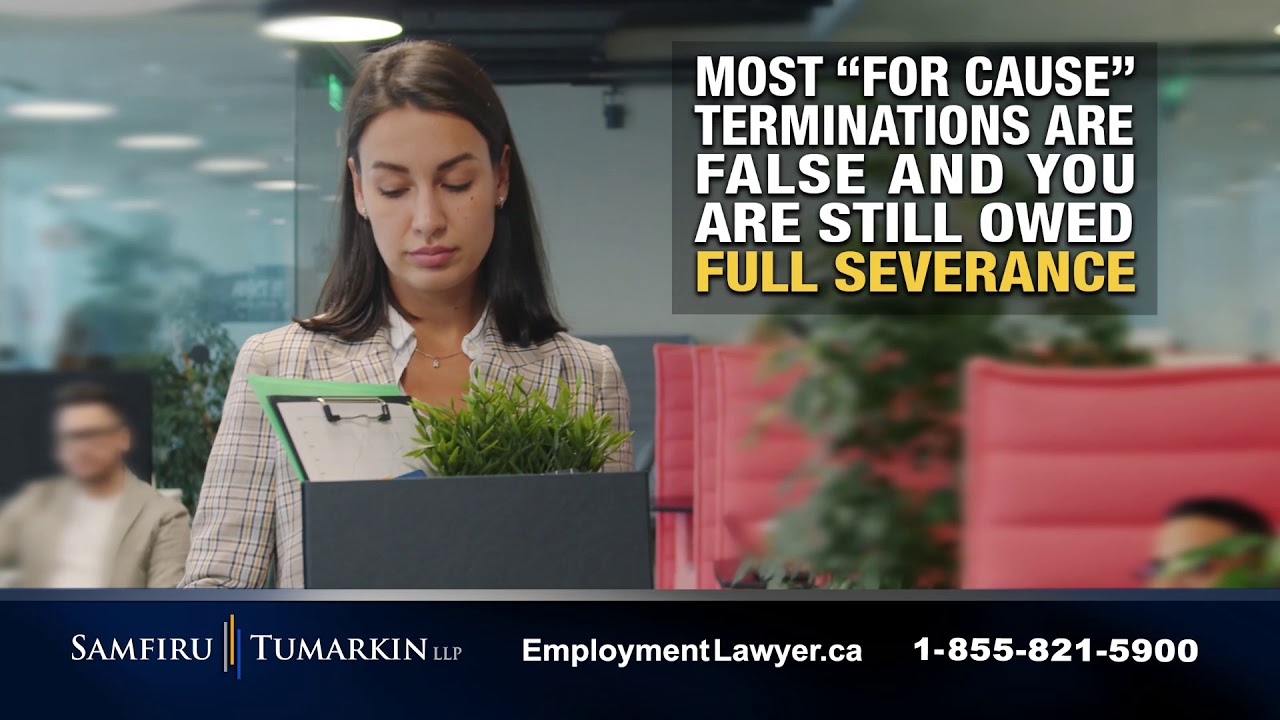 Samfiru Tumarkin LLP - Severance Pay When Terminated For Cause