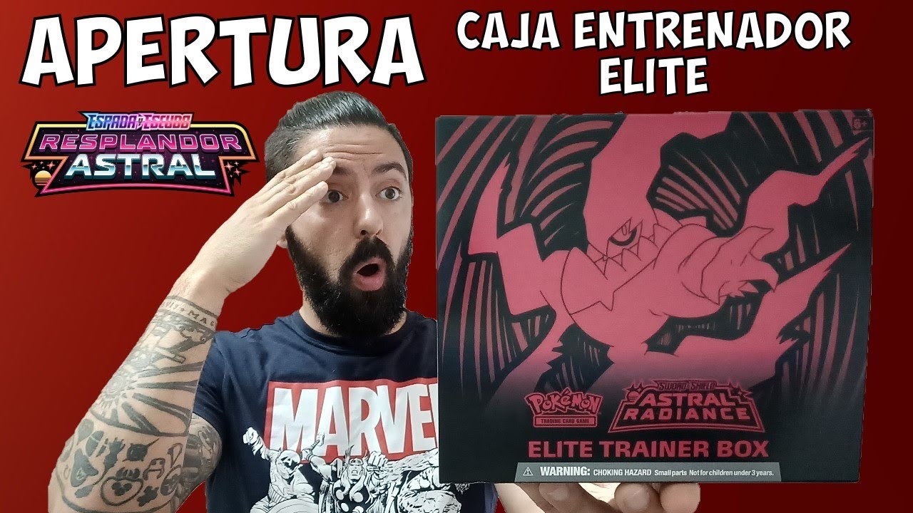 COMO EMPIEZA ESTO! - APERTURA CARTAS POKEMON DE CAJA DE ENTRENADOR ELITE DE RESPLANDOR ASTRAL