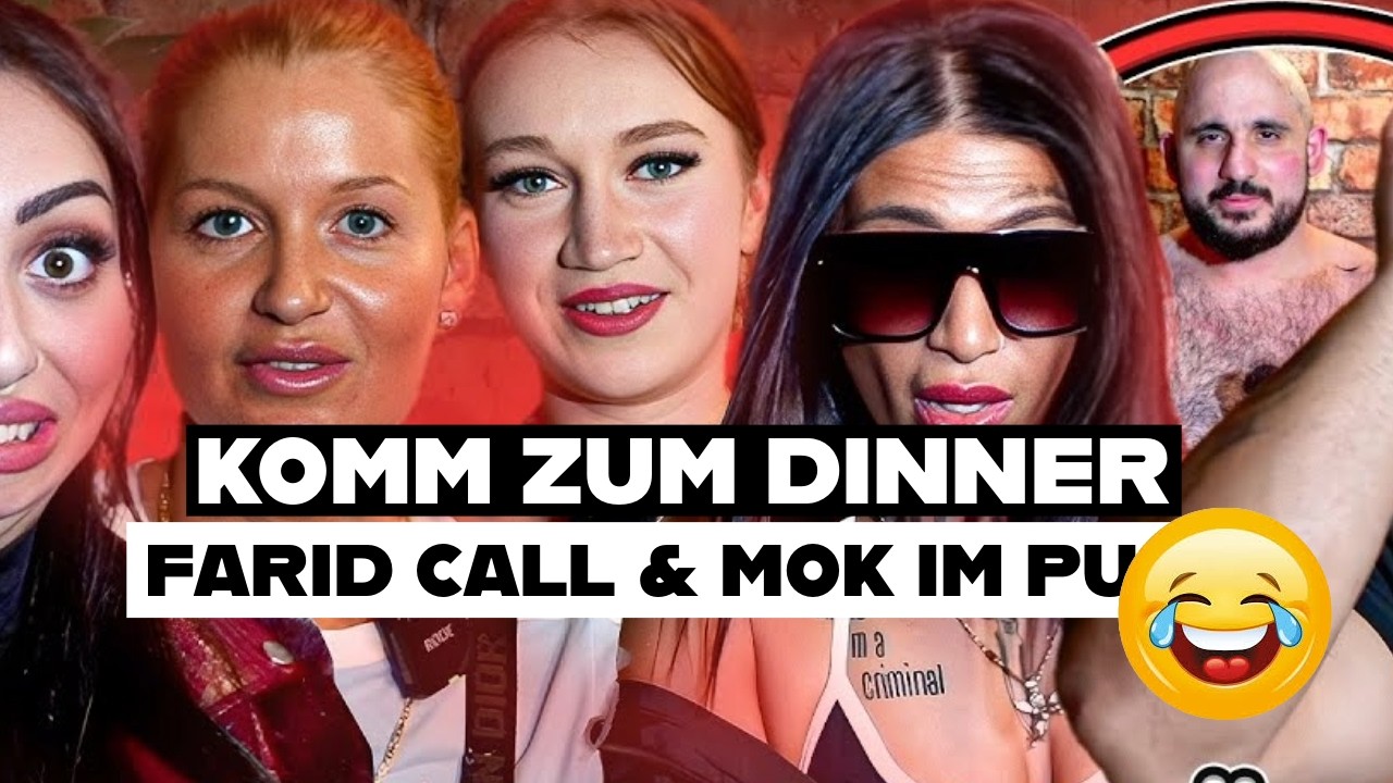 😂 KOMM ZUM DINNER - FRANKFURT | FARID CALL | MOK IM ... |  MOK #highlights