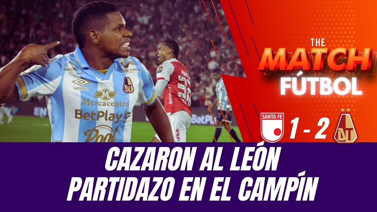 Santa Fe 1 Tolima 2 | Triunfazo del Tolima | El Pijao es el líder del Grupo B