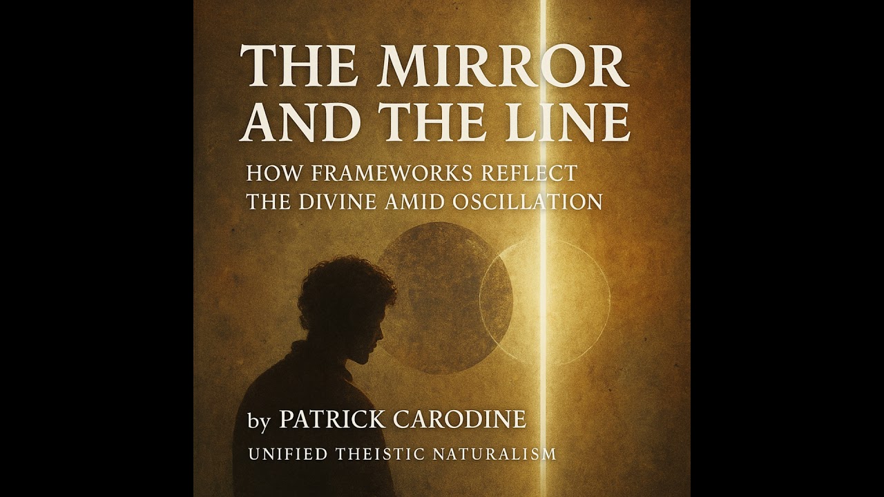 The Mirror and the Line- How Frameworks Reflect the Divine Amid Oscillation