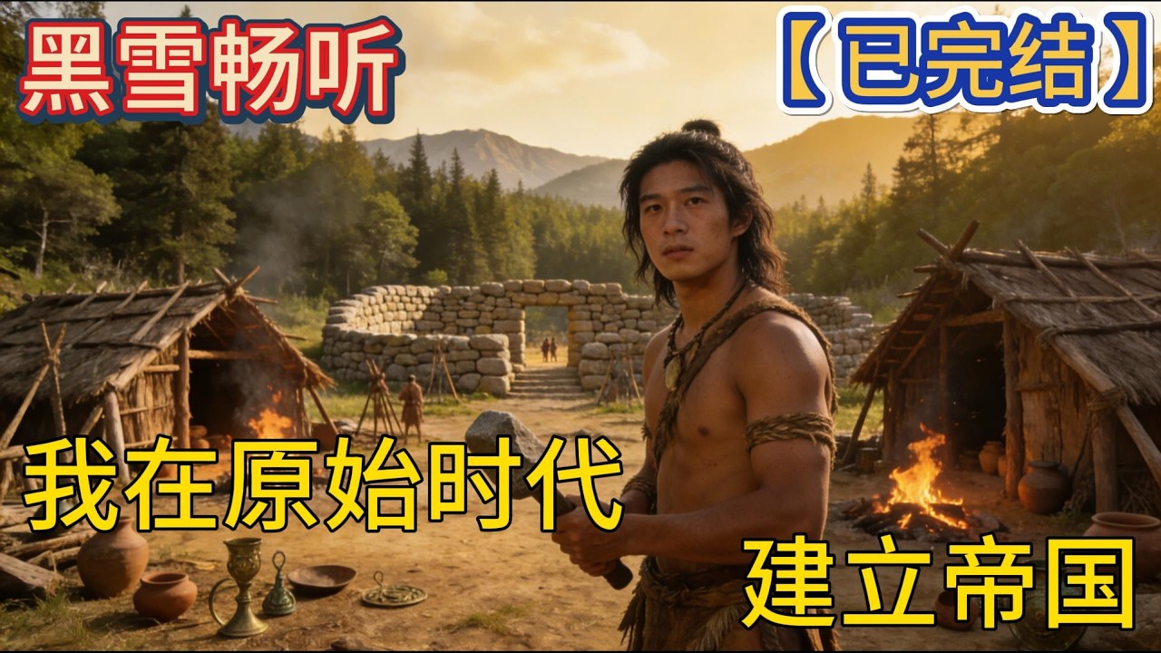 【已完结】🔥《我在原始时代建立帝国》🔥#爽文 #系统 #穿越 #热血 #一口气看完 #有声小说
