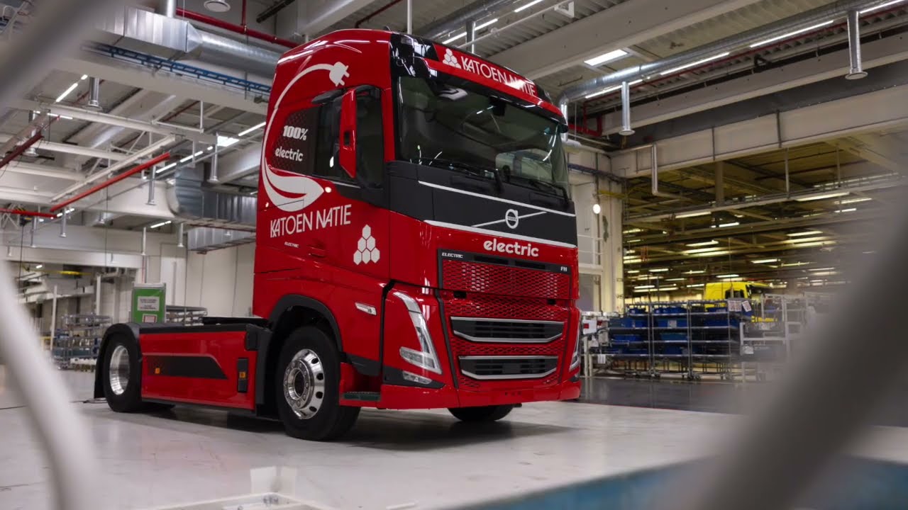 Katoen Natie rijdt in de eerste ‘Belgische’ Volvo FH Electric