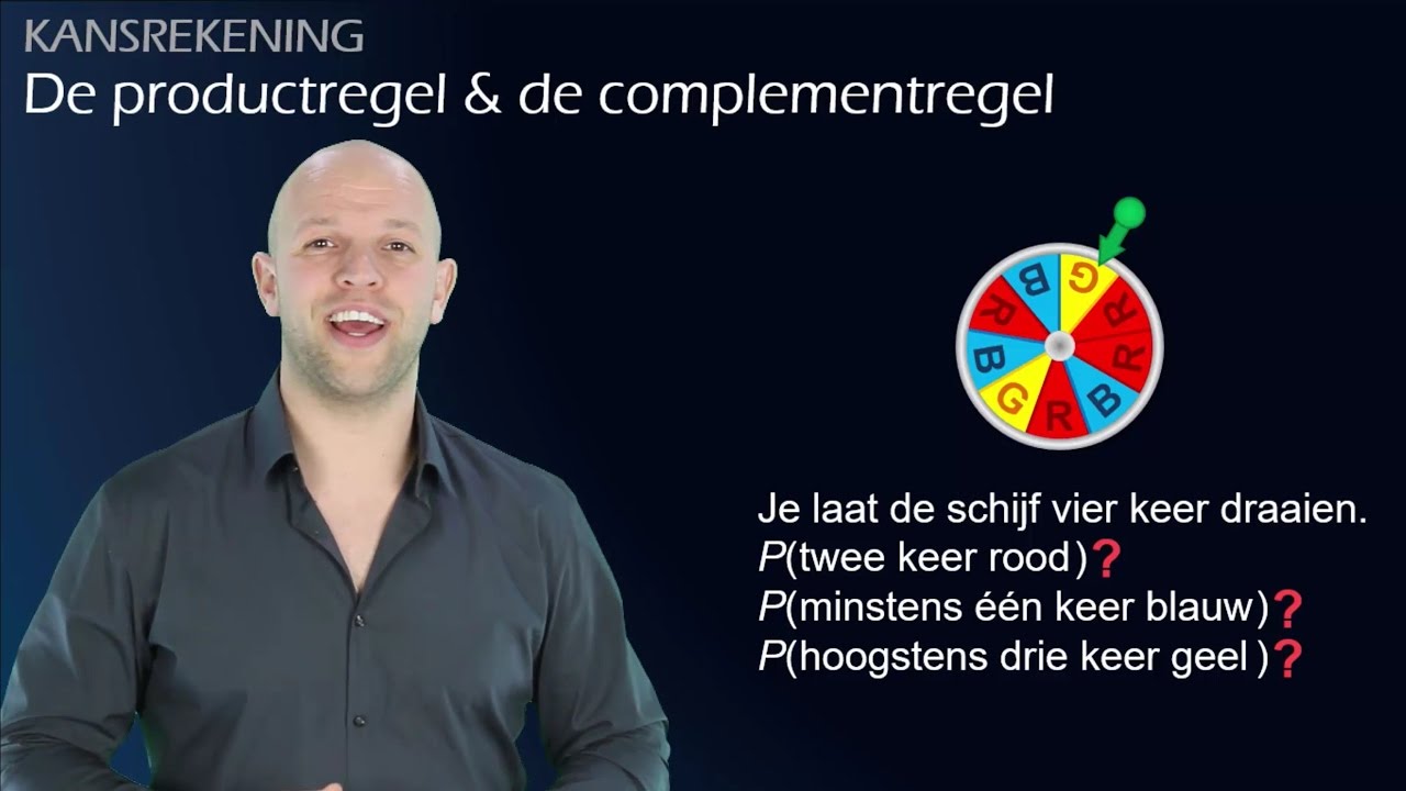 De productregel en de complementregel - Het vaasmodel (vwo A/C) - WiskundeAcademie