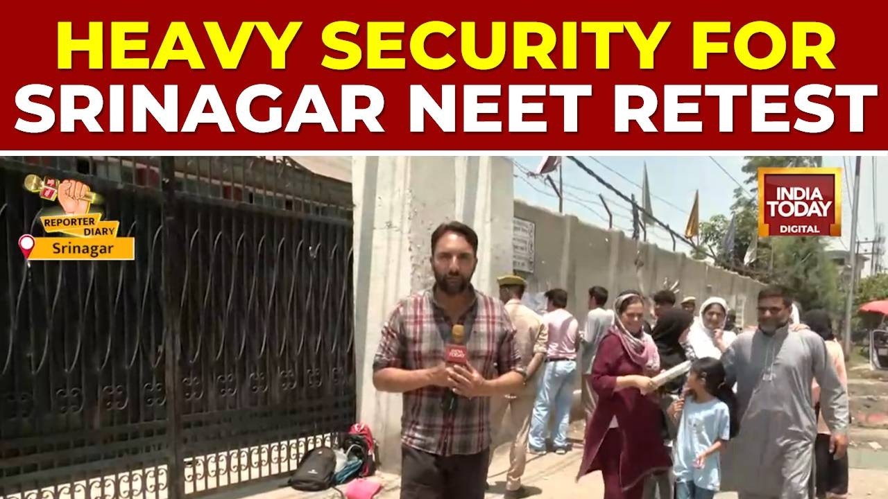 Srinagar NEET Retest Gets Multi-Tier Security But Parents Cite Poor Arrangements And Lost Trust