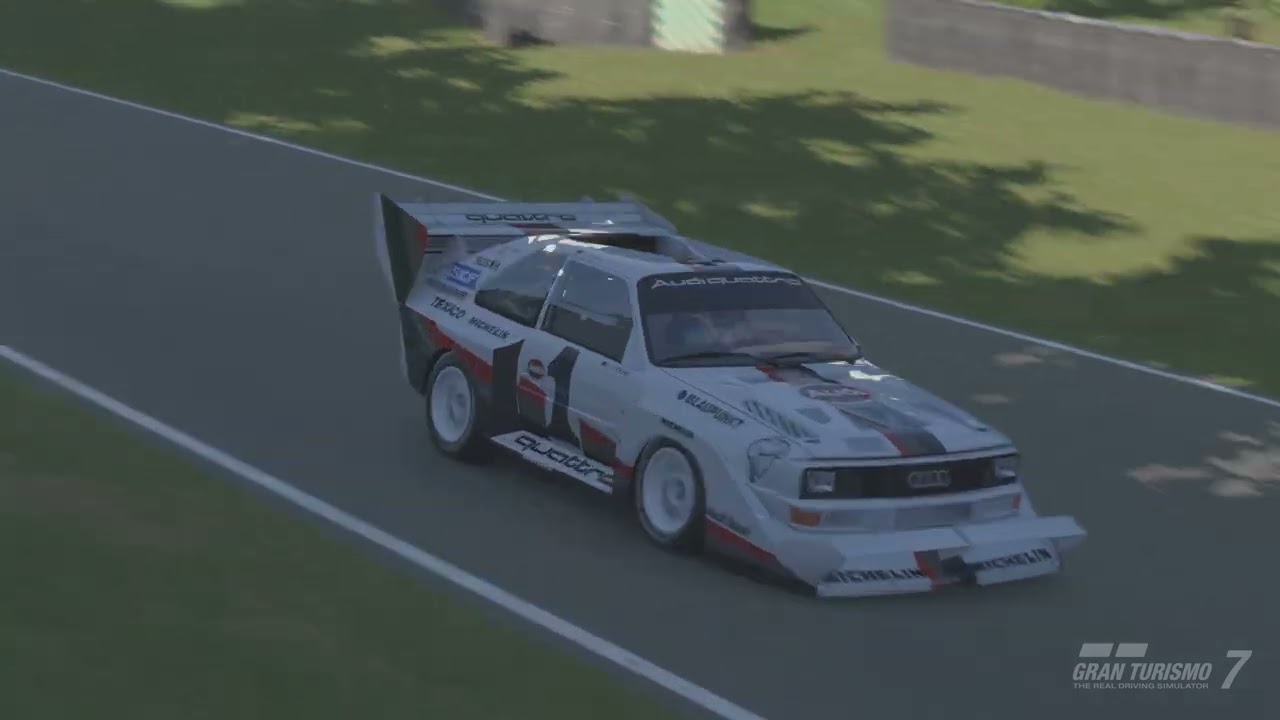 #Gran Turismo 7, #Audi Quattro, #simulator