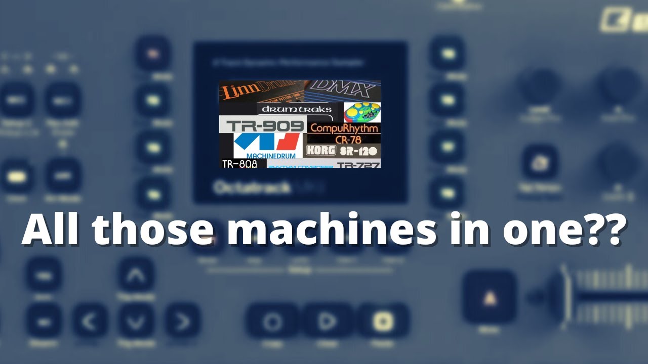 Octatrack MEGA drums - A Powerful Limitless Drum Machine