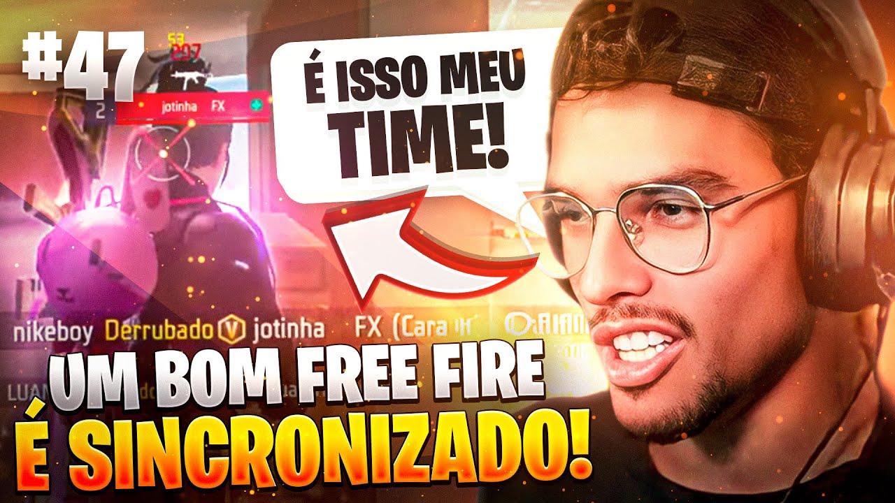 A CAMINHO DA GLORIA EP 47 - UM BOM FREE FIRE, É UM FREE FIRE SINCRONIZADO!