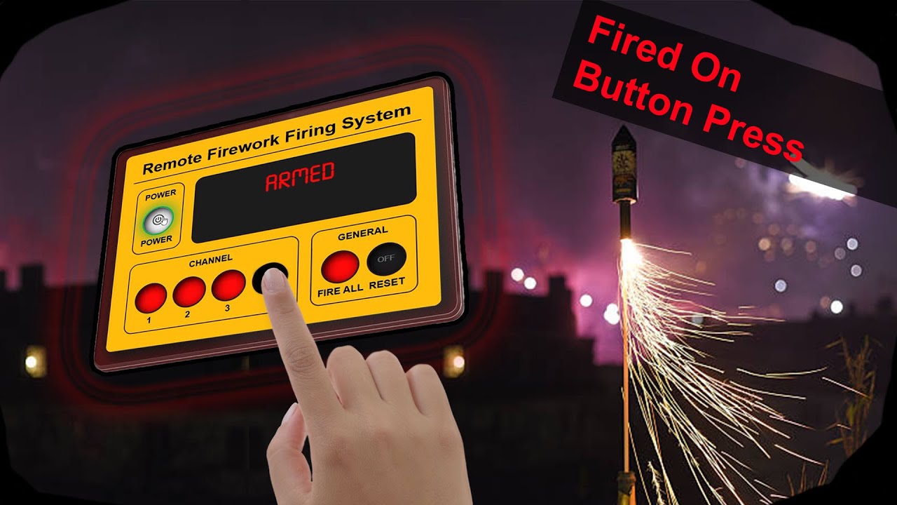 I made a remote FIREWORK firing system - with a WEB-GUI and a raspberry Pi