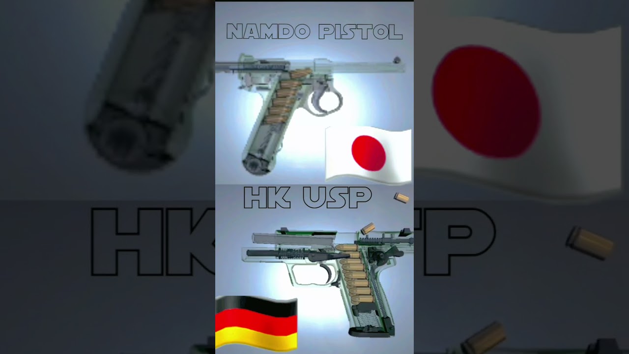 Namdo pistol Vs Hk Usp || Animation Video || #shorts