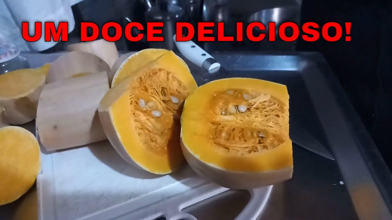 Doce de Abóbora Caseiro com Coco (Chimia de Abóbora com Coco)