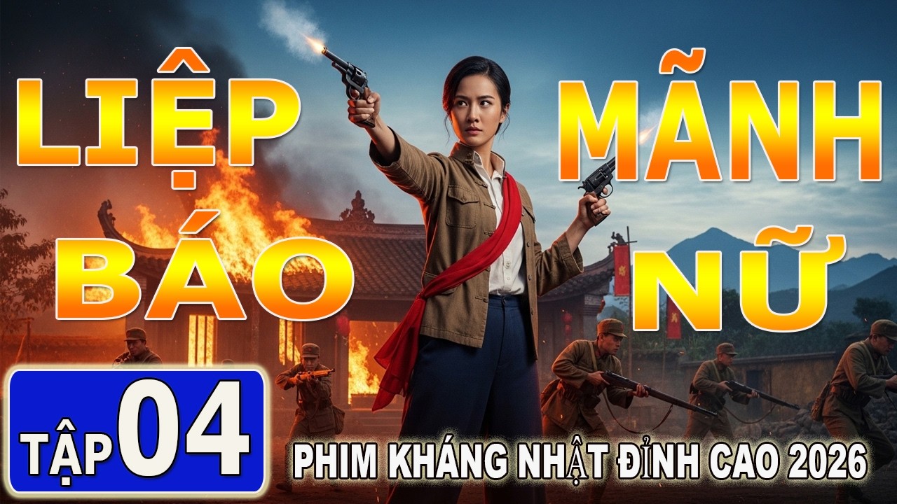 LIỆP BÁO MÃNH NỮ [ THUYẾT MINH ] - Tập 04 | Siêu Phẩm Kháng Chiến Diệt Tặc Phỉ Chấn Động | FULL HD