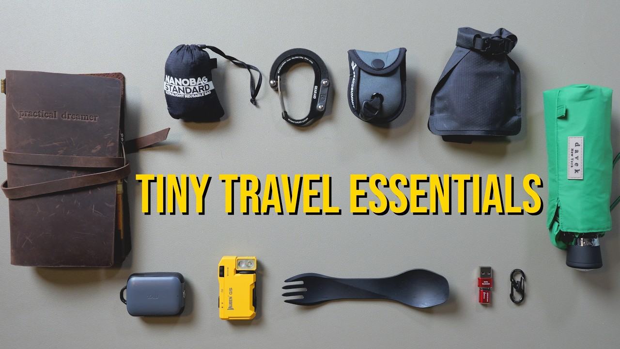 400+ Gear Reviews Later: My 11 Tiny Travel Essentials