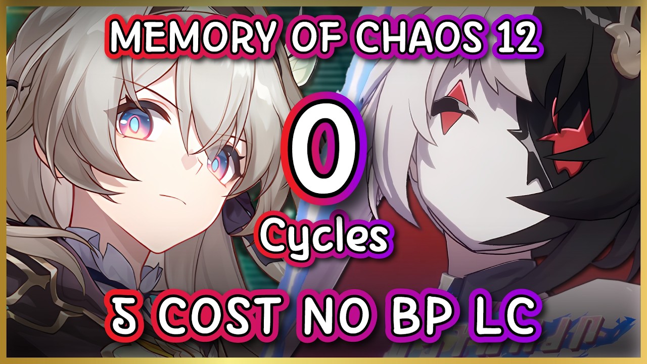 Firefly x Bronya 0 Cycles Sparxicon boss, No BP Cone, No Global Passive | 4.0 HSR Memory of Chaos 12