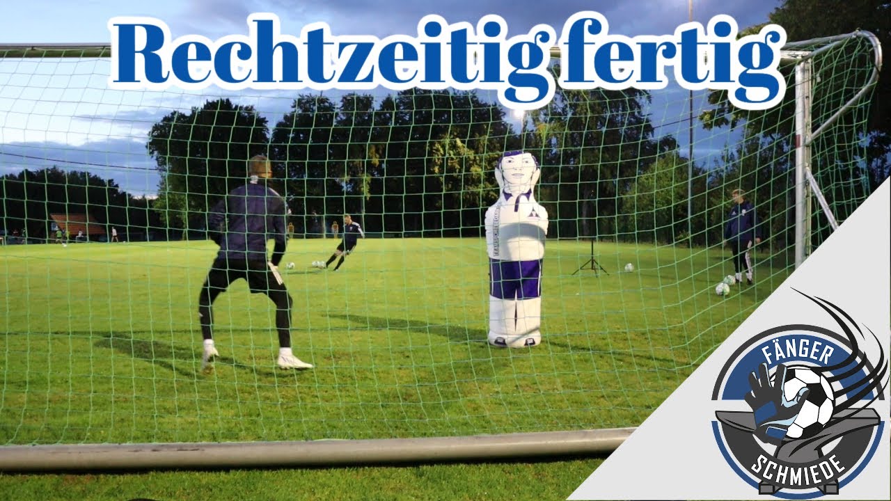 Torwarttraining - Trainingseinheit #41 Rechtzeitig fertig vor optimaler Position und Distanz