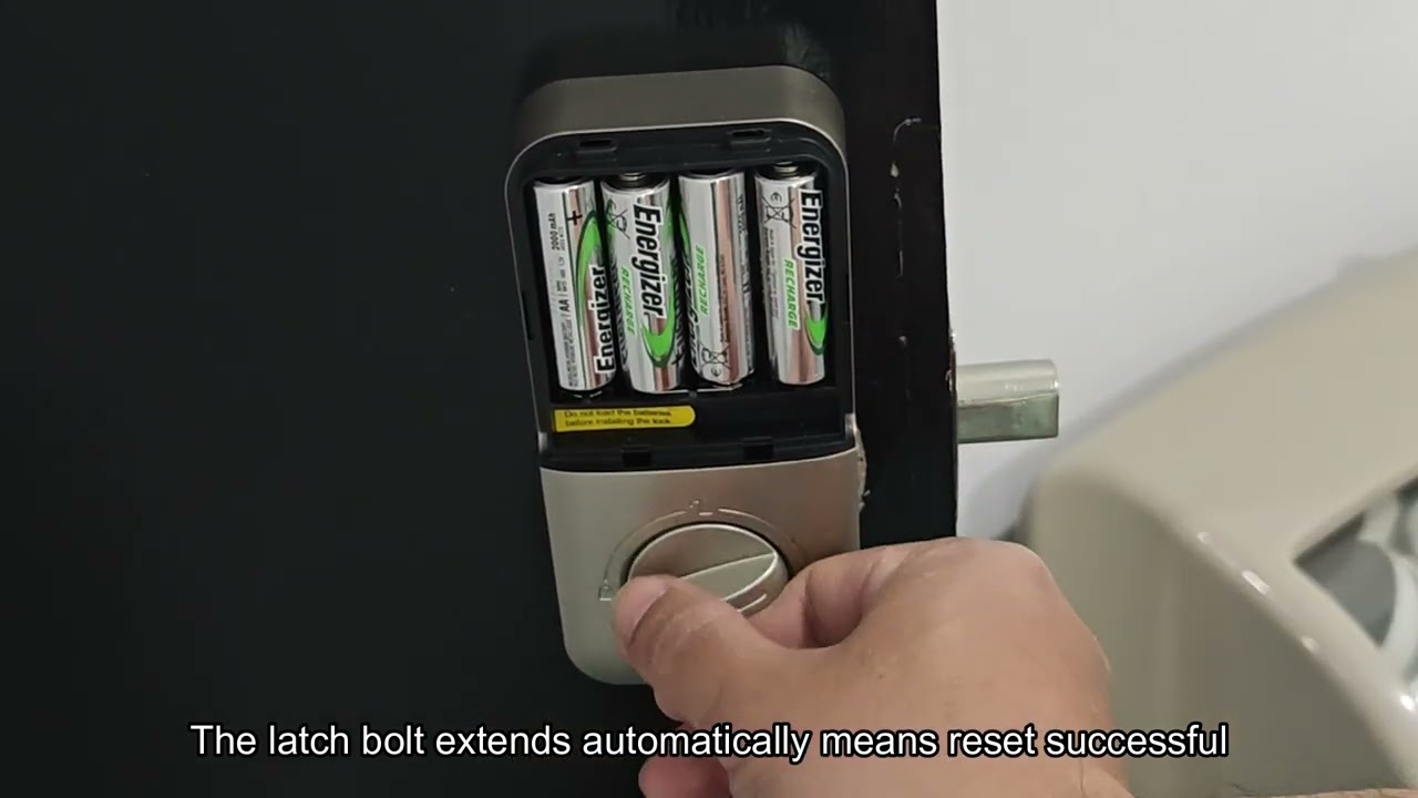 Reset Teeho Door Lock Code: Back To Factory Default