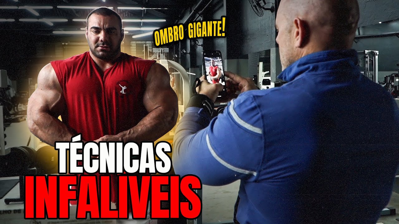 TÉCNICAS PARA UMA EVOLUÇÃO INSANA DE OMBROS | RAFAEL BRANDÃO E NEIL HILL