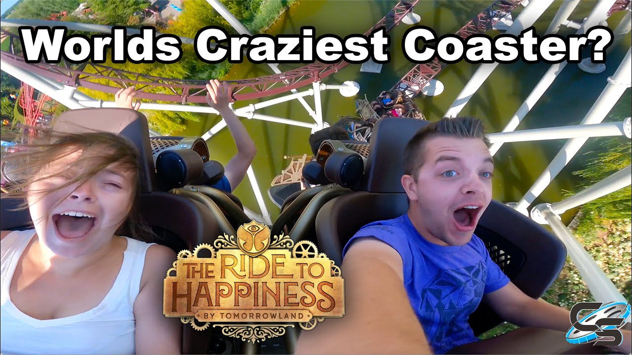 Taylor & Sarah Lose Their Minds on Ride to Happiness | First Time Reaction to MACK's Extreme Spinner