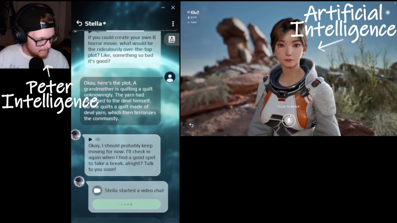 New game has you talk with AI {Whispers from the Star}