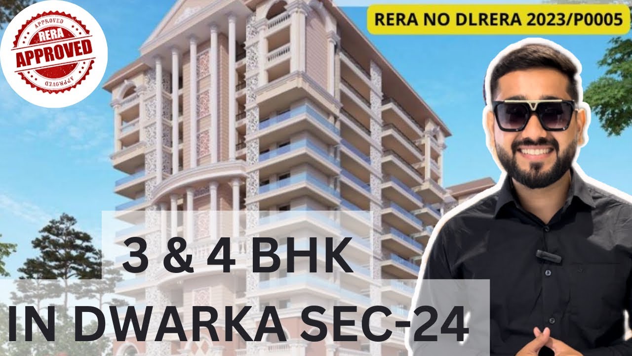 3 & 4 BHK in Dwarka Sector 24 l Flat in Dwarka Sector 24 l The Consulate Apartments in Dwarka