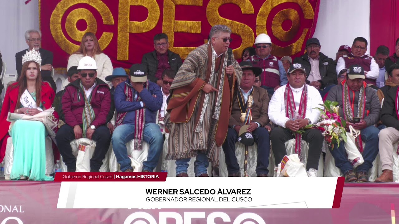 ENTREGA DE LA NUEVA CARRETERA MARAS - MORAY EN URUBAMBA GRACIAS AL GOBIERNO REGIONAL CUSCO