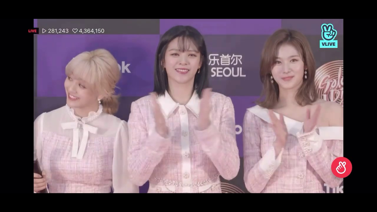 200105 TWICE (트와이스) @ The 34th Golden Disc Awards (GDA) Red Carpet (2nd Day)