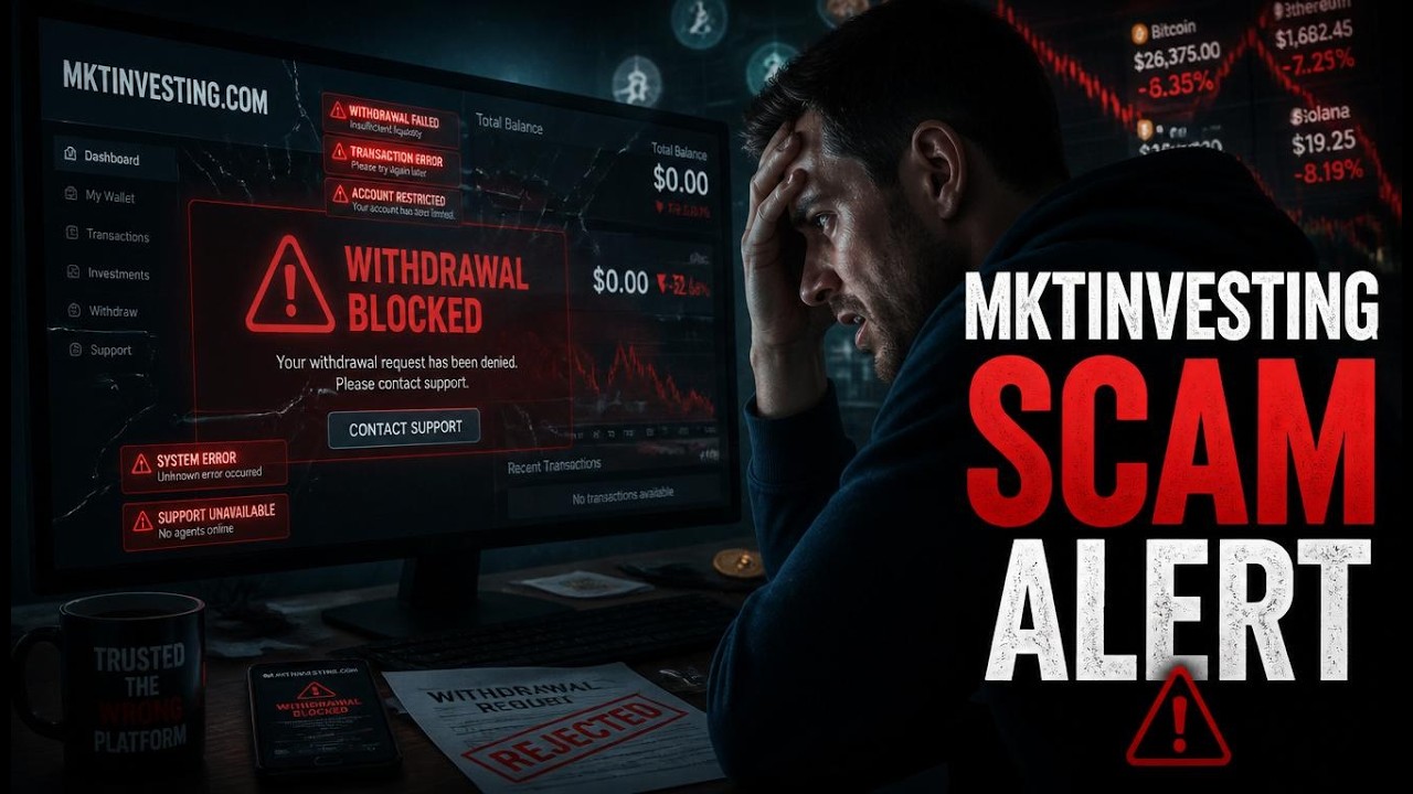 mktinvesting.com: мошенничество или надежный проект? Предупреждение инвесторам + неотложные меры