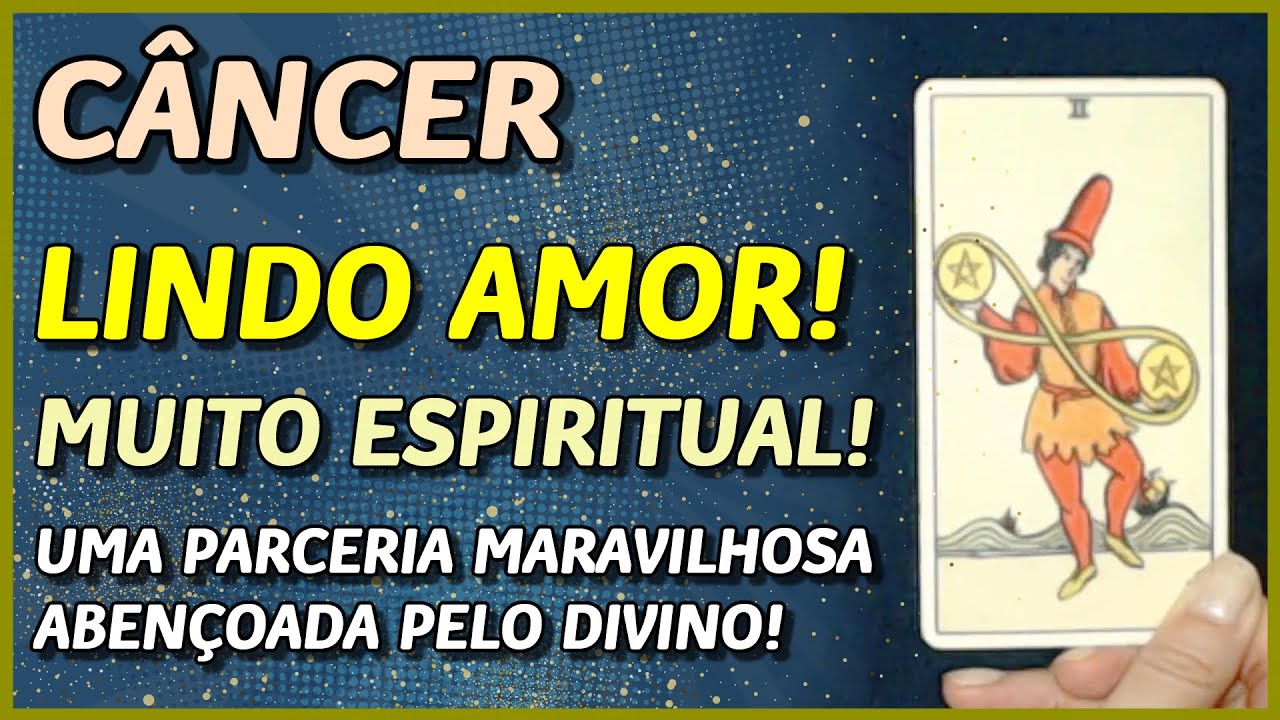 CÂNCER ♋️ // 💖 LINDO AMOR! 💖👩‍❤️‍👨 - ESPIRITUAL! 🙏💖 - PARCERIA MARAVILHOSA PROTEGIDA PELO DIVINO🙏💖⚖️