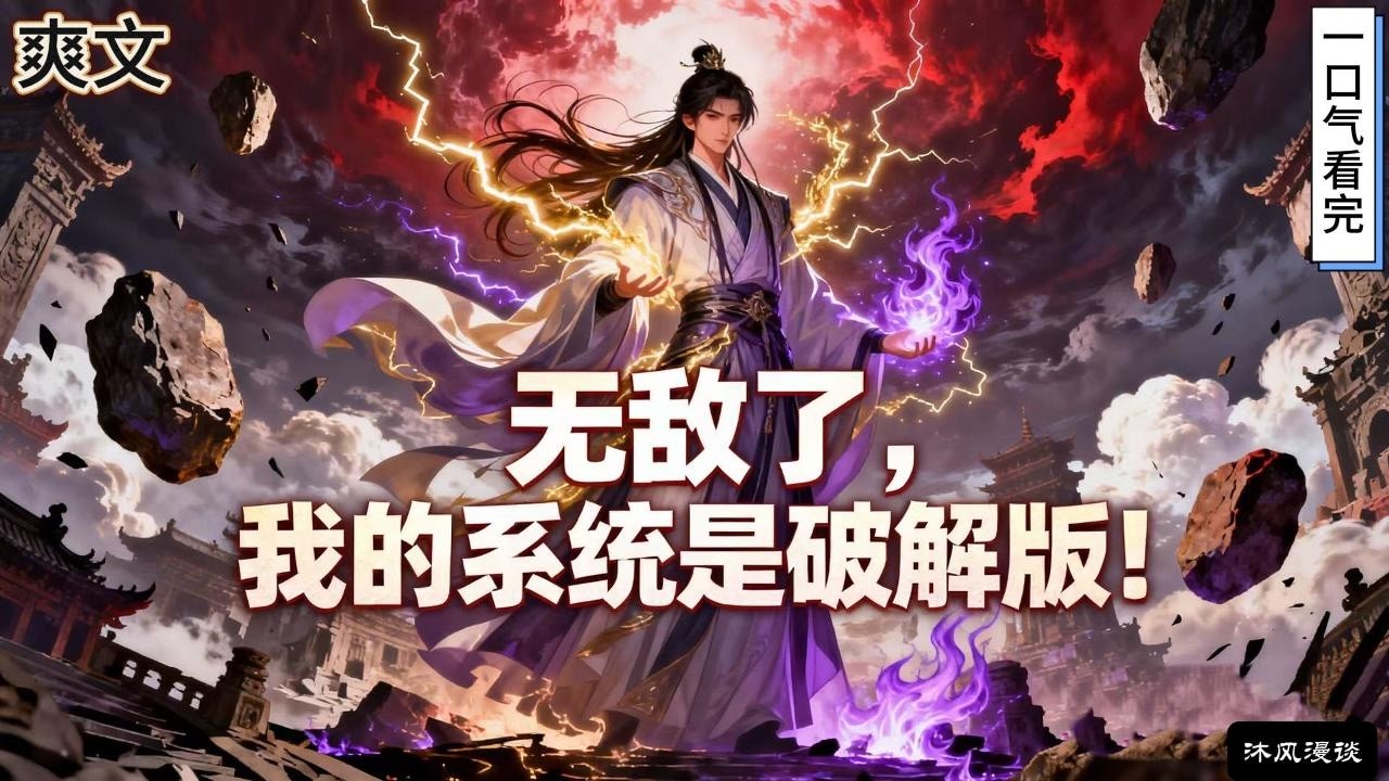完结《无敌了，我的系统是破解版！》宁辰穿越玄幻世界，激活破解系统！他系统跟一般不同。是破解版！#動漫 #穿越#有声漫画#爽文#玄幻 #无敌