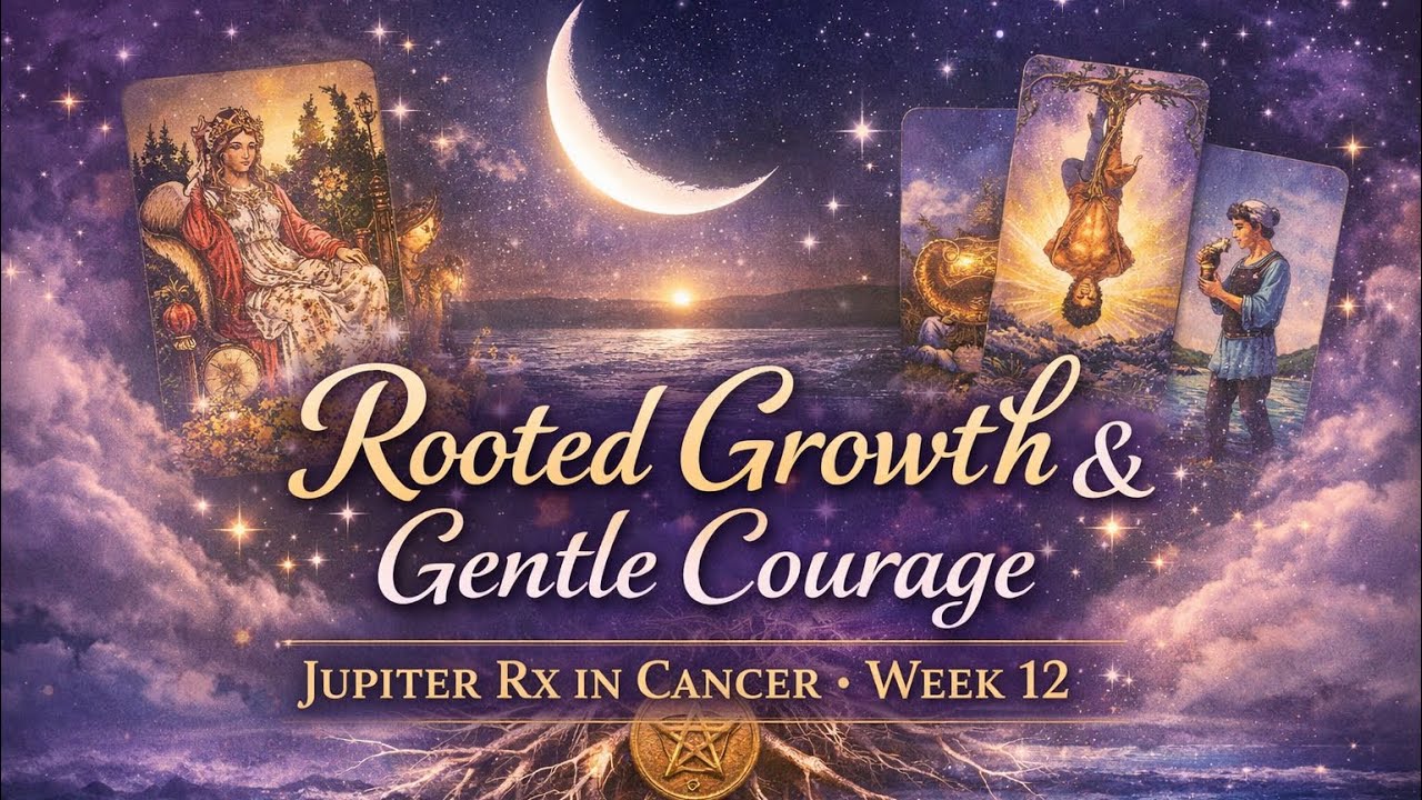 Jupiter Rx in Cancer Week 12: Rooted Growth & Gentle Courage