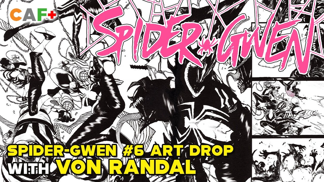 All New Spider-Gwen: The Ghost Spider #5 Art Drop by Von Randal