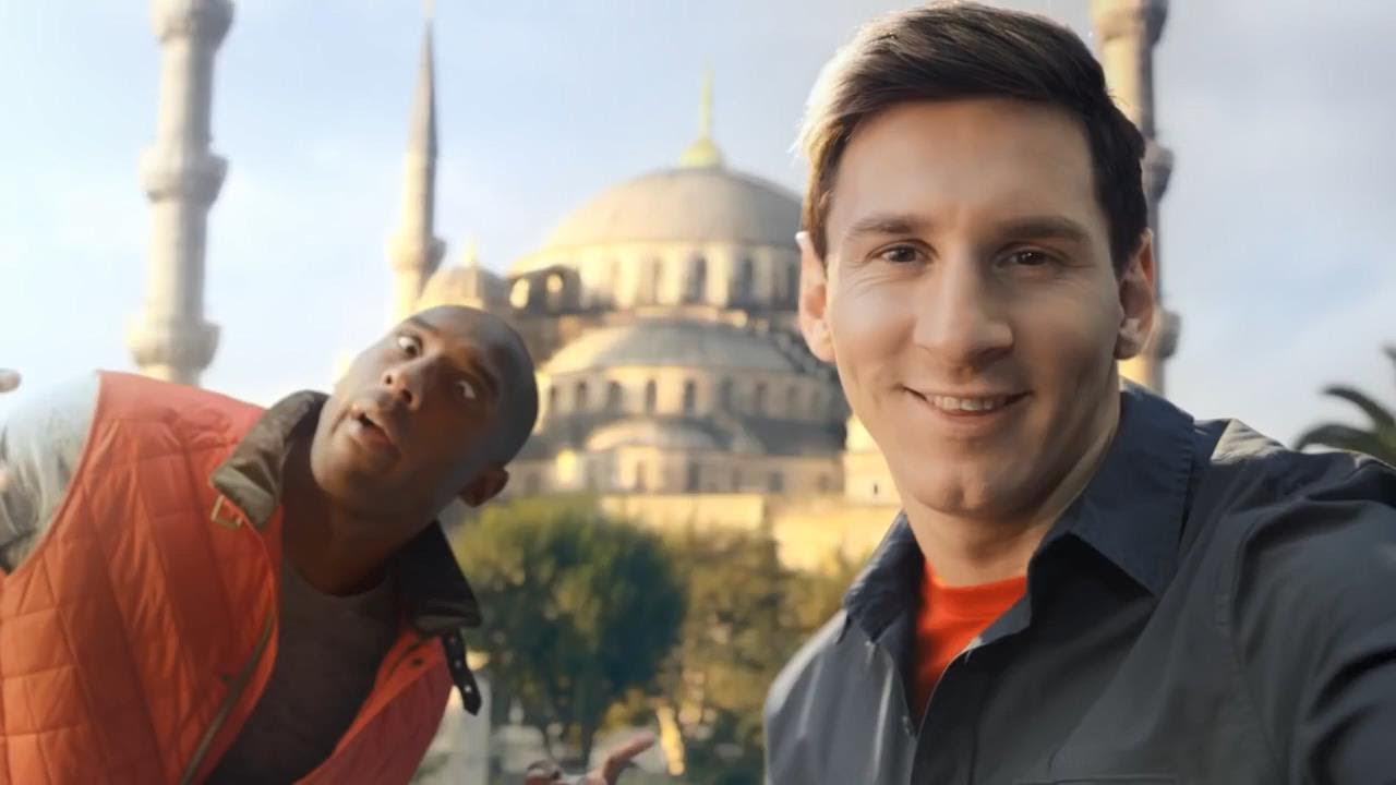 2013. Turkish Airlines - Widen Your World (Lionel Messi, Kobe Bryant)