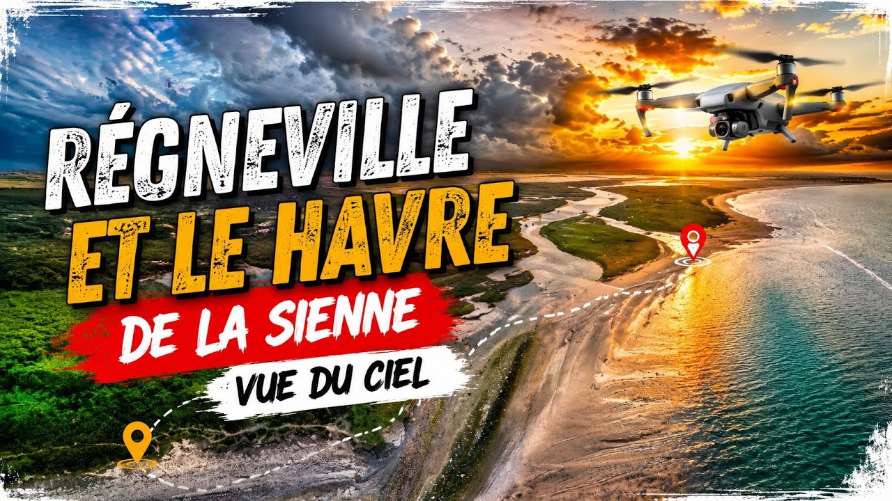 Régneville et le Havre de la Sienne Vue du Ciel