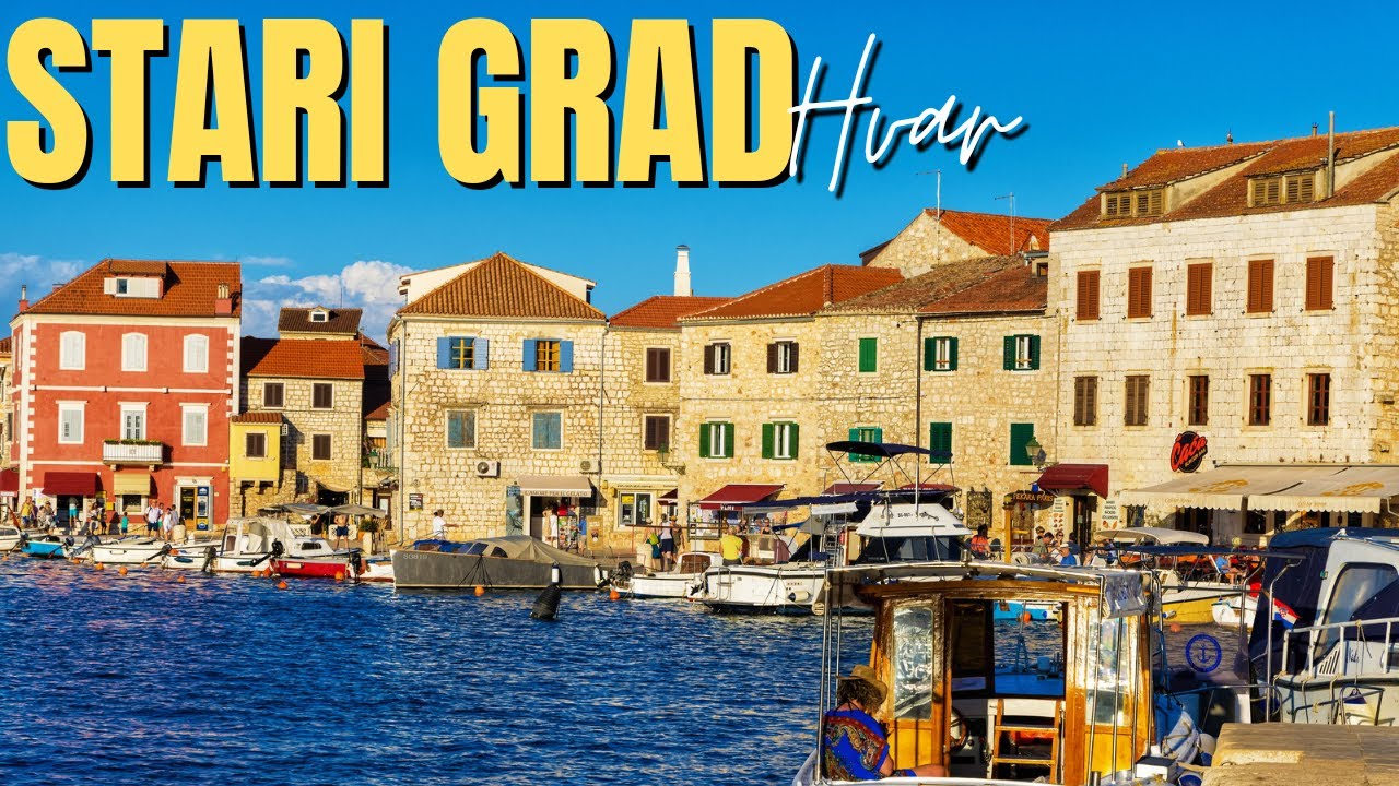 Discover the Rich History of Stari Grad Town in Hvar Island, Croatia