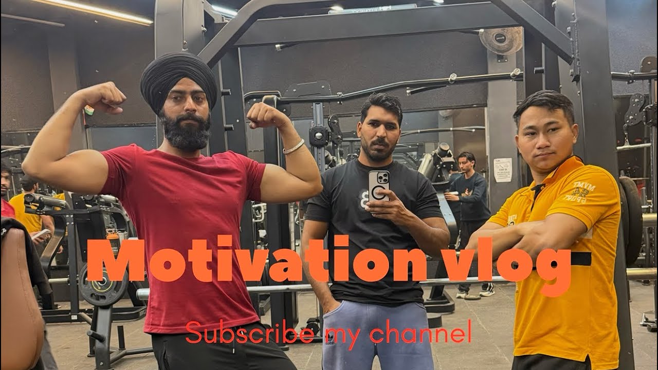 Gym Motivation Vlog 🏋️‍♀️🏋️