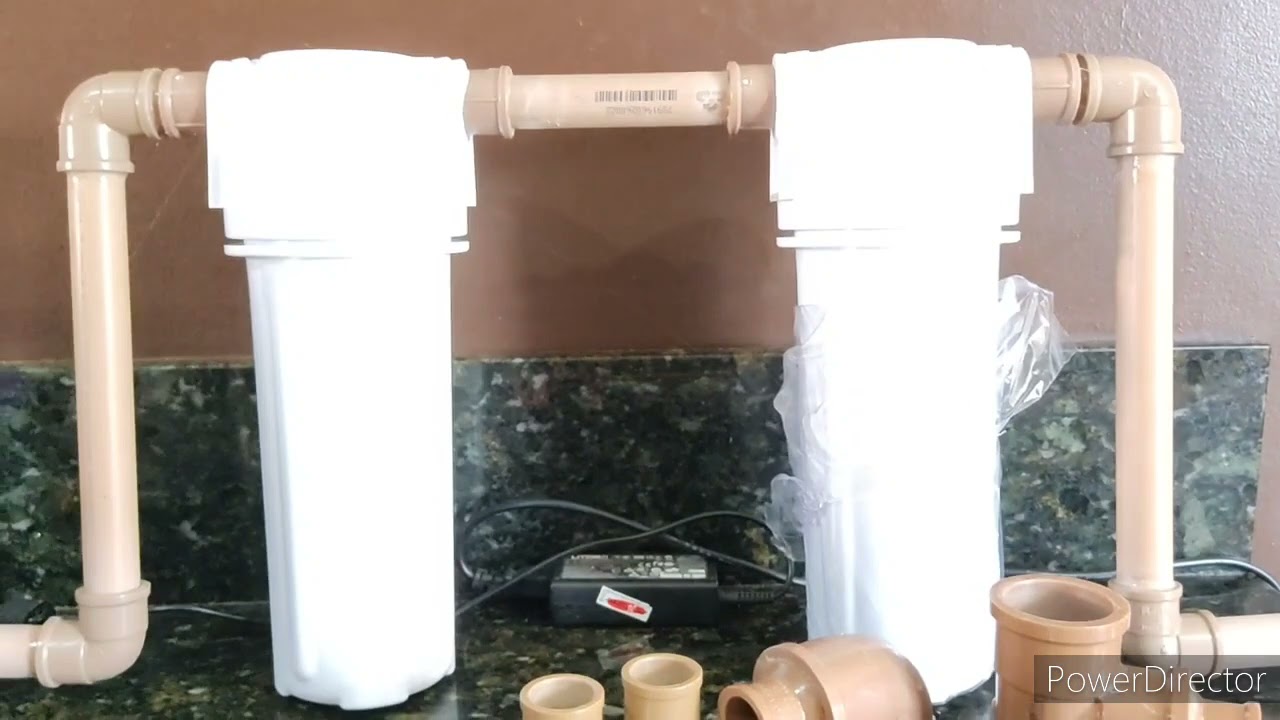 Economize dinheiro Instalando um filtro cavalete em sua casa!