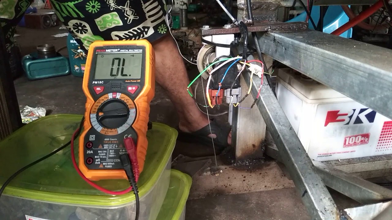 เช็คคันเร่งไฟฟ้านิสสันฟรอนเทียร์zd30ด้วยมัลติมิตเตอร์1อัน