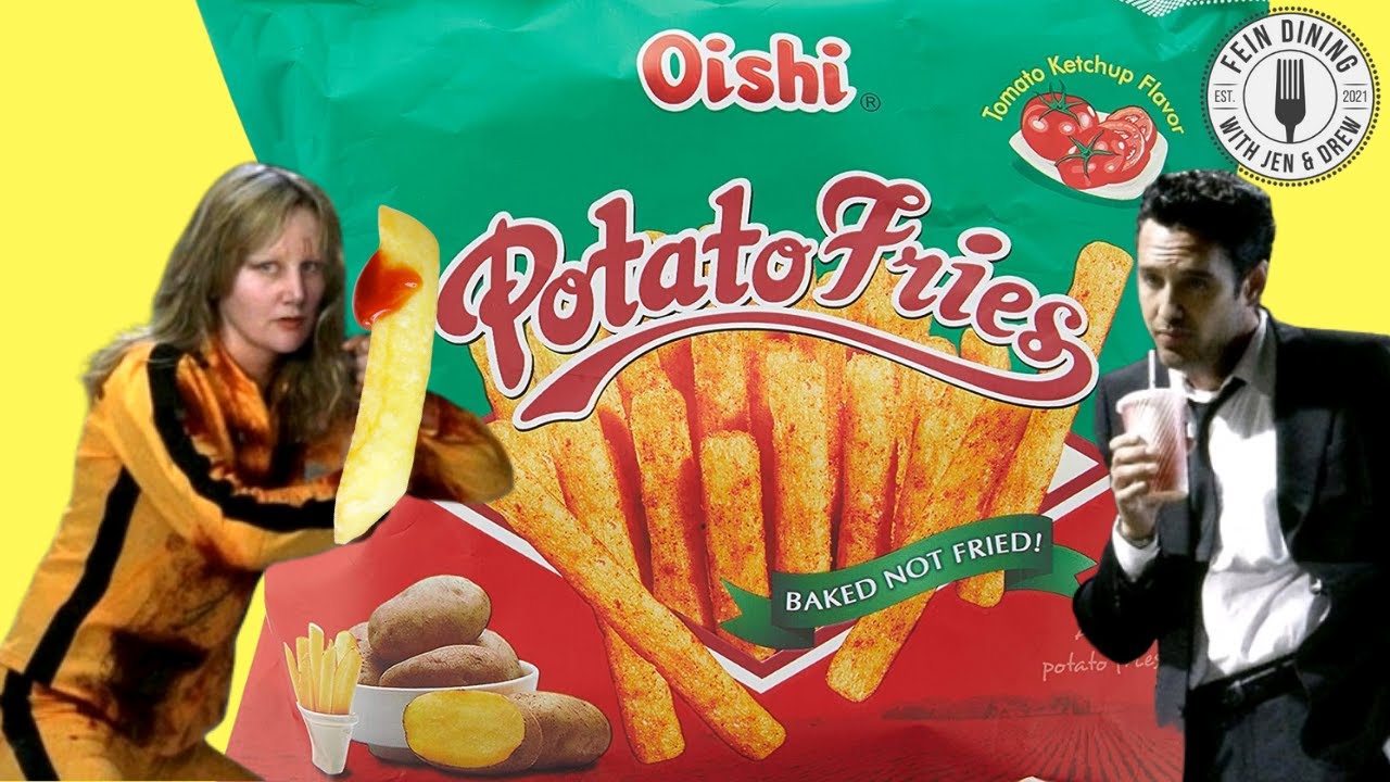 Oishi Tomato Ketchup Potato Fries Review 🍅🍟Trying Crisp Snacks from the Philippines!