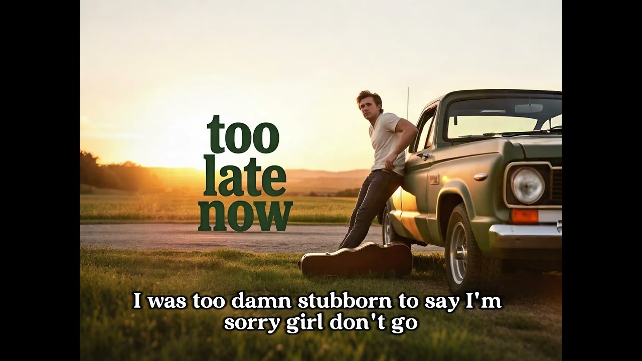 Too late now- sad country song - Morgan wallen style -country muisc #countrymusic #countryheartbreak