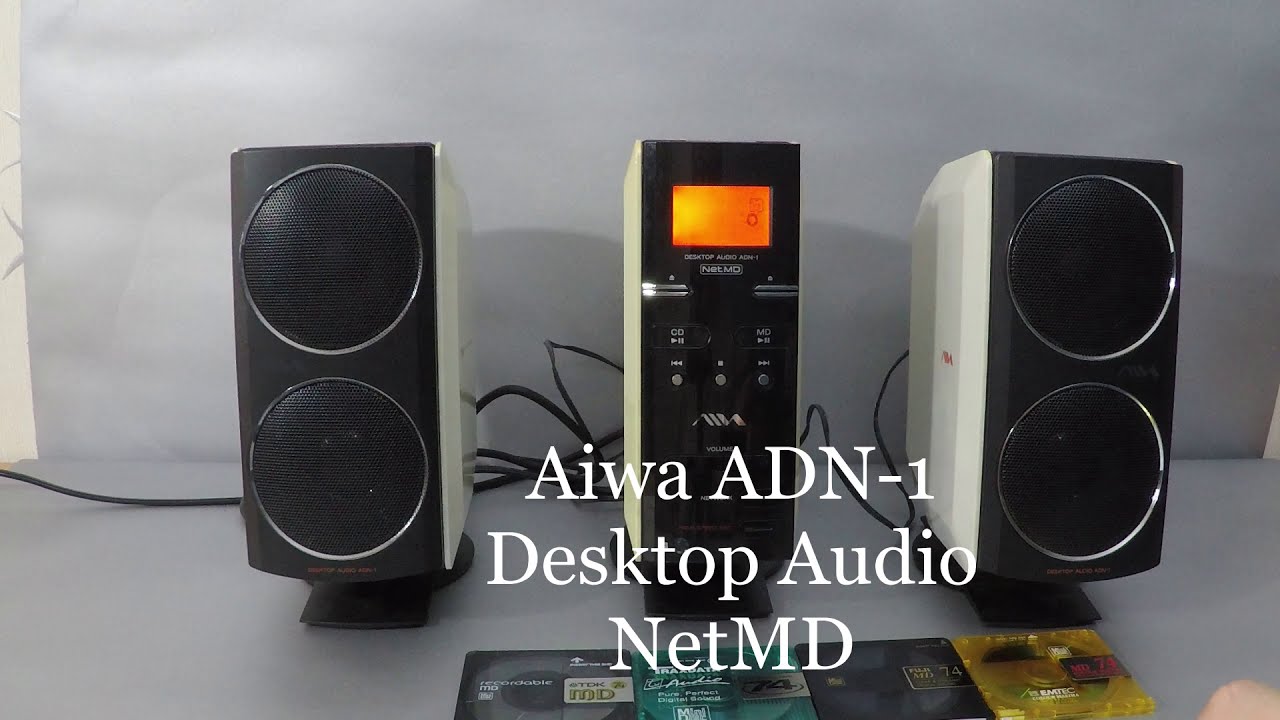 Aiwa ADN-1 net MD desktop audio MiniDisc recorder CD player