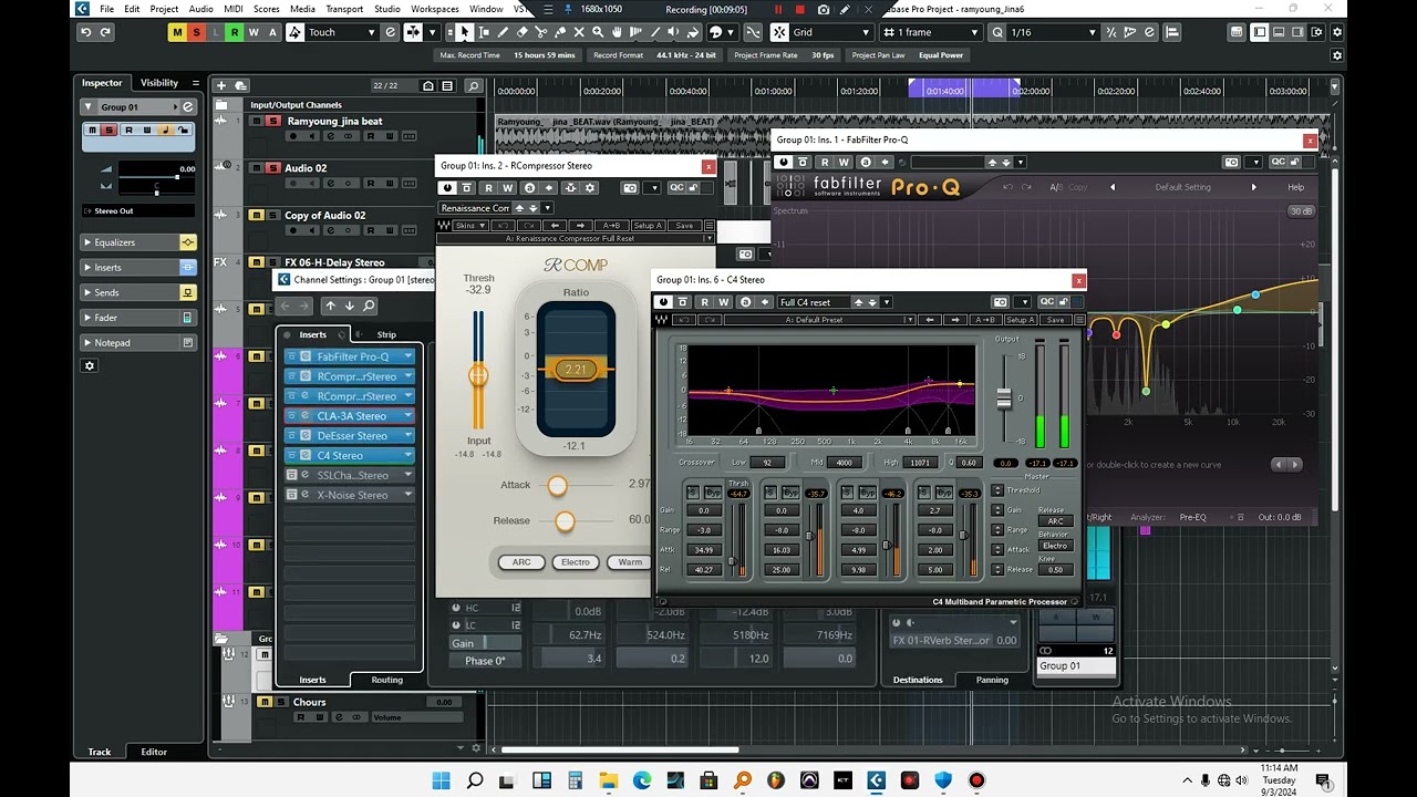 Review Full mixing vocals in cubase jinsi ya kumix sauti vizuri kwa cubase