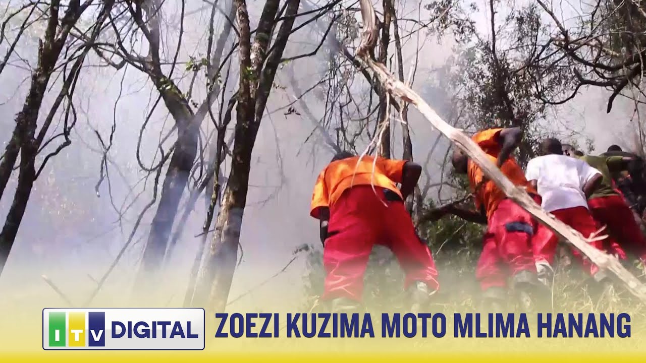 ZOEZI KUZIMA MOTO MLIMA HANANG LINAENDELEA