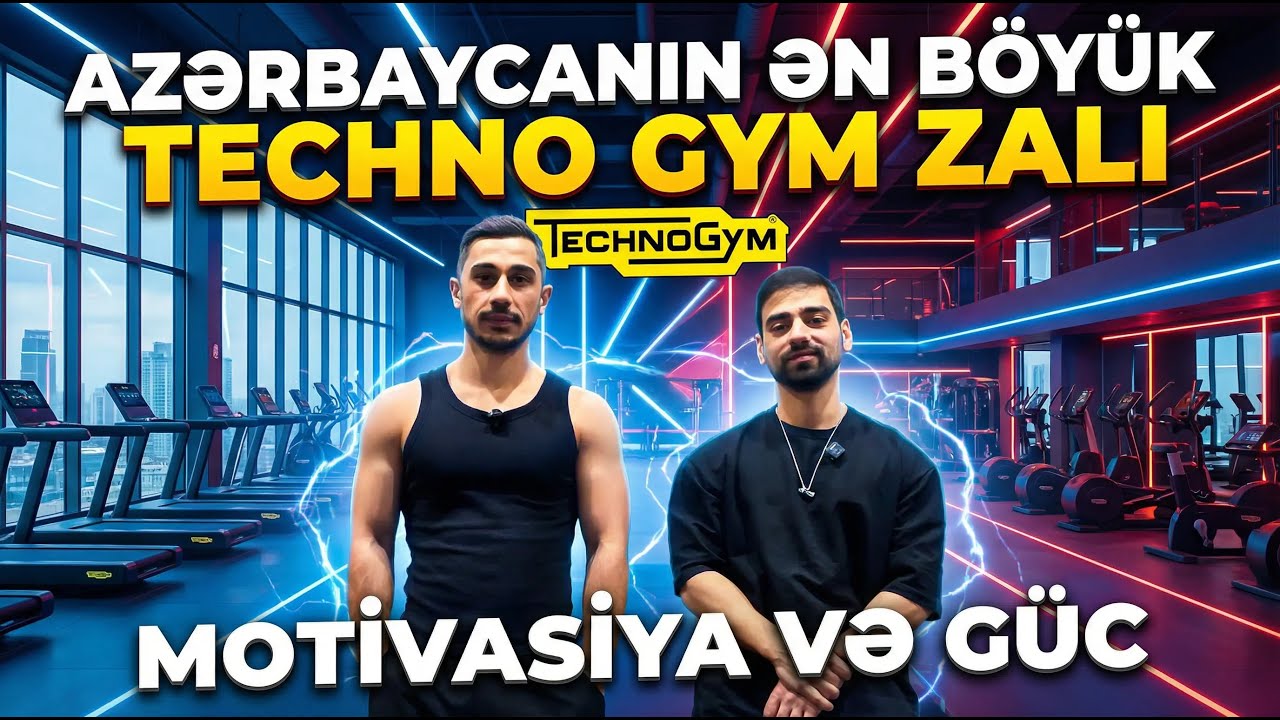 AZƏRBAYCANIN ƏN BÖYÜK ZALI!(TechnoGym)