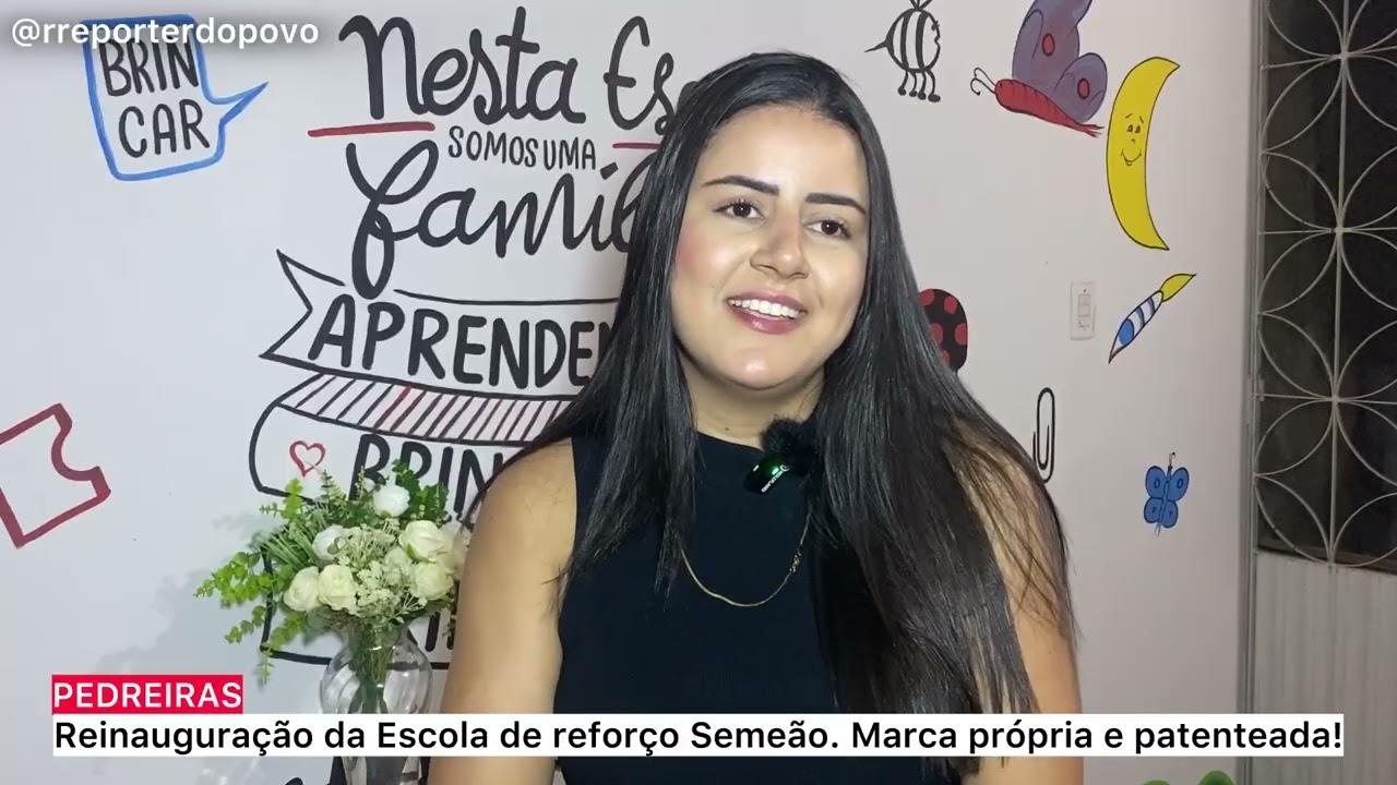 REINAUGURAÇÃO DA ESCOLA DE REFORÇO  SEMEÃO. MARCA PRÓPRIA E PATENTEADA!