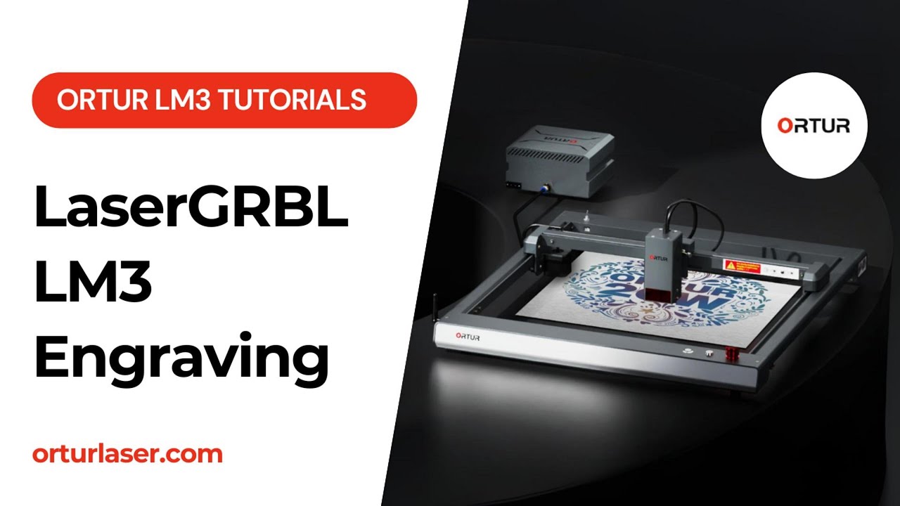 Ortur LM3 Tutorial | How to Connect LaserGRBL with Laser Master 3 for Engraving