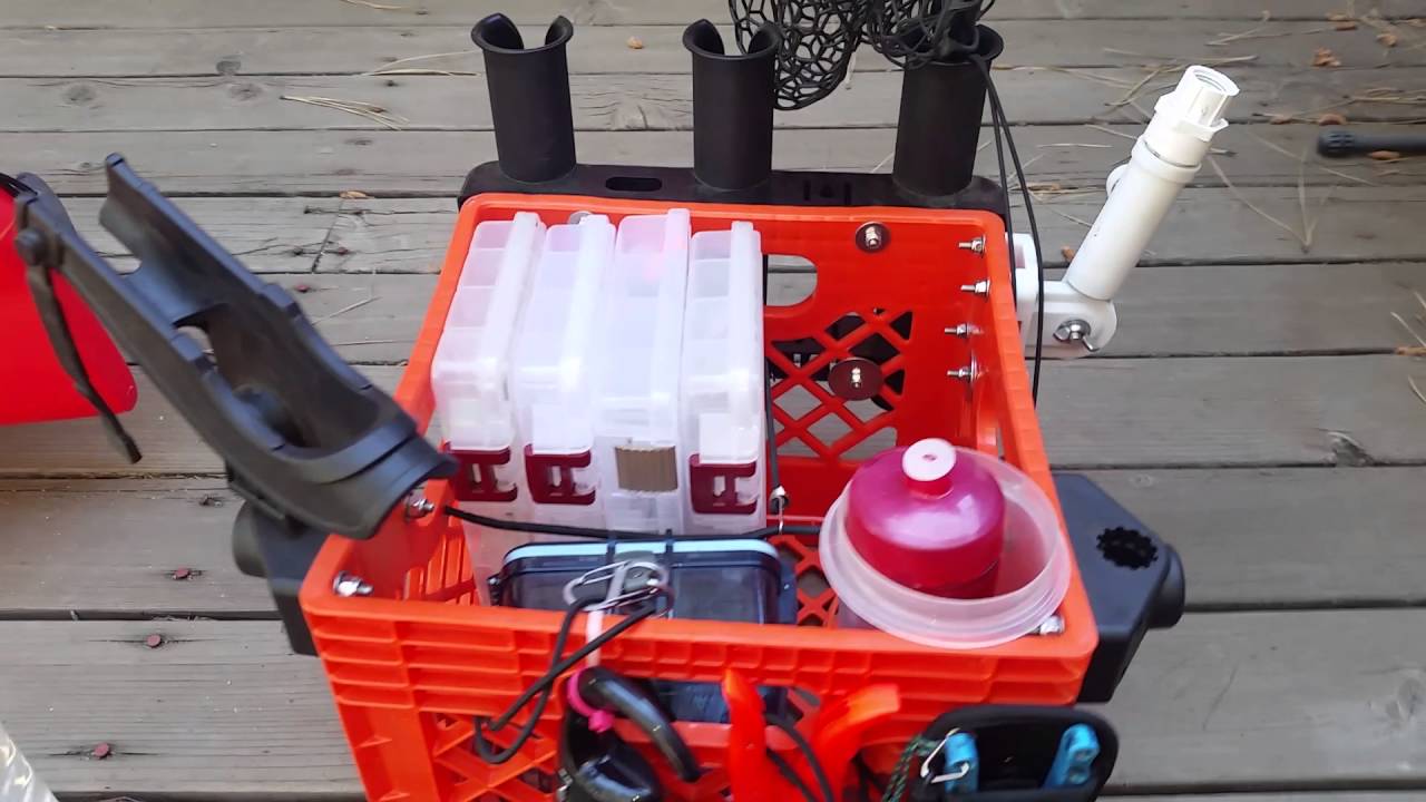Milk crate vs. Plastic tool box