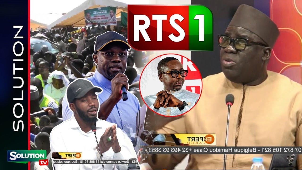 SONKO REFUSE L'ÉQUIPE DE LA RTS...SA NDIOGOU EXPLIQUE LE CHOIX DE SONKO..RTS DAFA WARA COUVRIR SONKO