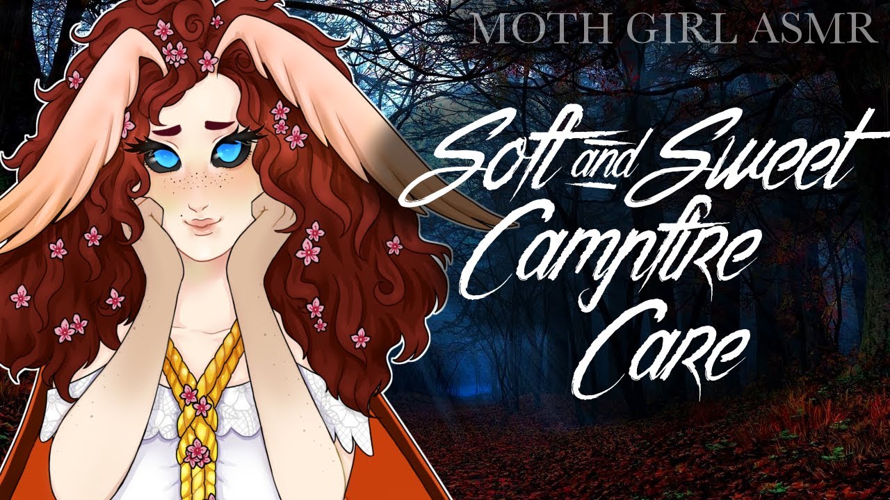 Soft and Sweet Campfire Care || Moth Girl ASMR RP {Drider Queen Sequel?} {Gasps & Whimpers}