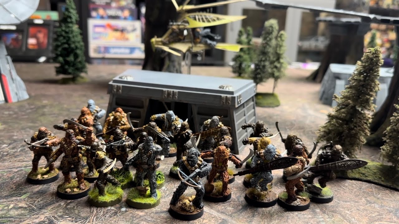 Star Wars Legion Battle Report Episode 103: Wookie Defenders Vs Experimental Droids